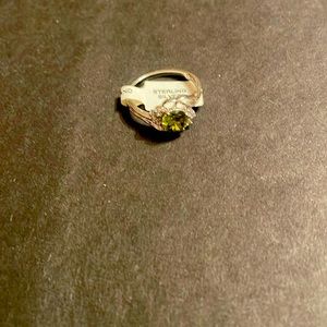 Sterling silver ring.